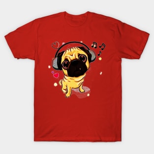 Sweet Pug Dog Enjoy T-Shirt